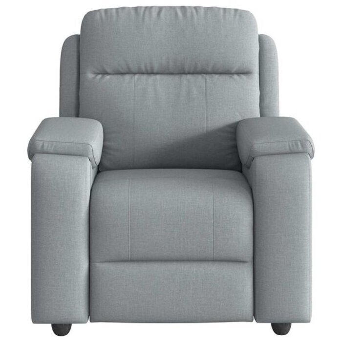 Vidaxl Fauteuil relax inclinable gris clair - Confort ergonomique - Jusqu'à -28%