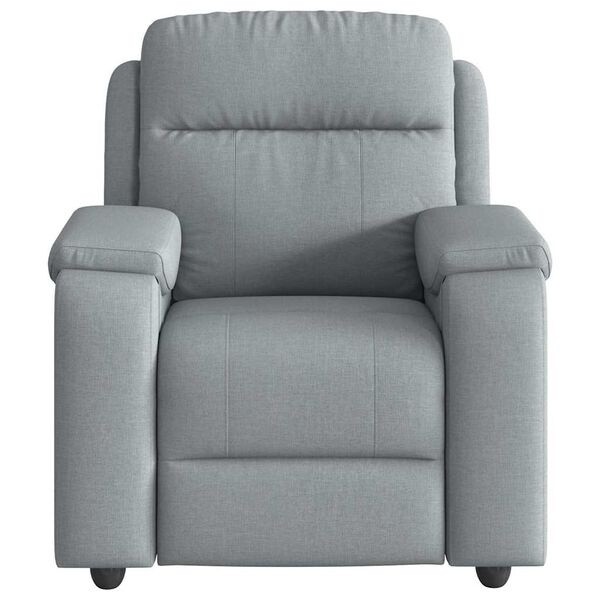 Vidaxl Fauteuil relax inclinable manuel gris clair - 60% de remise