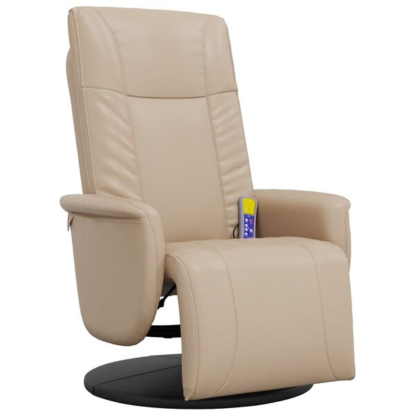 Vidaxl Fauteuil de massage inclinable cappuccino - Jusqu'à -29%