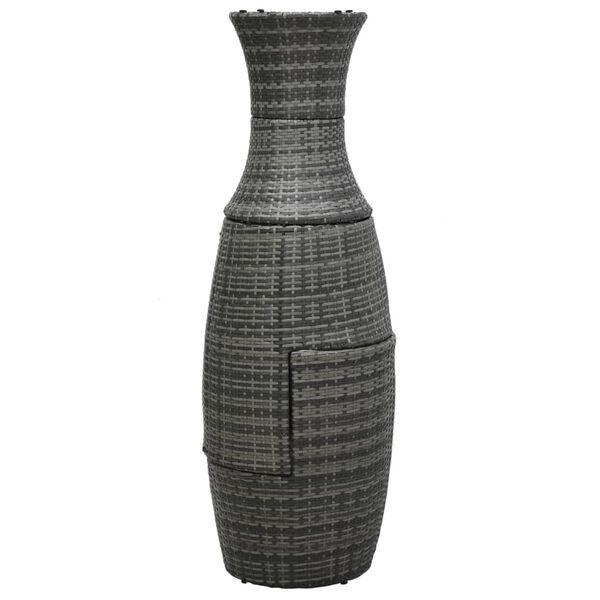 Vidaxl Ensemble bistro 3 pièces en résine tressée gris - Jusqu'à -35%