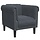 Fauteuil en velours gris foncé - Jusqu'à 35% de réduction
