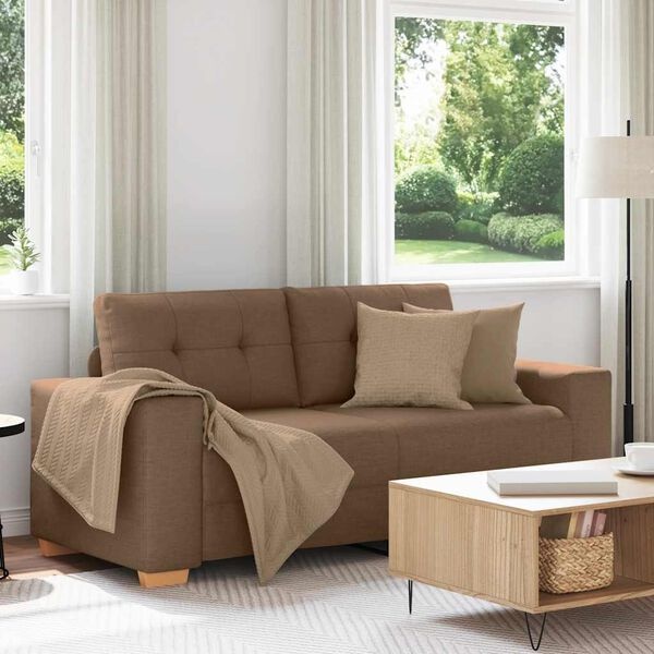 Vidaxl Loveseat 140 cm marron : confort moderne - jusqu'à 38% de remise