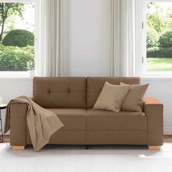 Vidaxl Loveseat 140 cm marron : confort moderne - jusqu'à 38% de remise