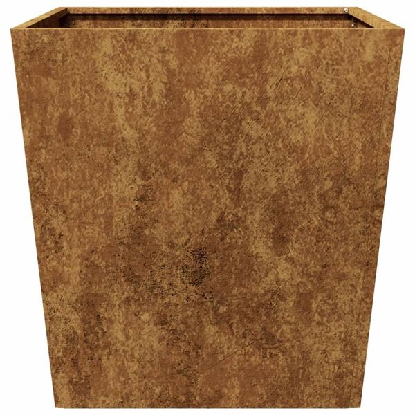 Vidaxl Lot de 2 jardinières en acier corten 50x50x50 cm - Jusqu'à -34%