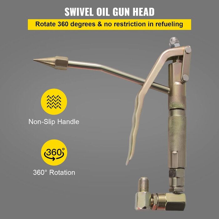 Pompe à graisse pneumatique 20L avec pistolet rotatif - Jusqu'à 35% de remise