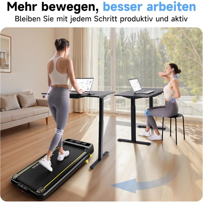 Tapis de course pliable 3-en-1 compact - Jusqu'à -35% sur votre sport à domicile