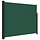 Store latéral rétractable 160x500 cm, vert foncé - 58% de remise