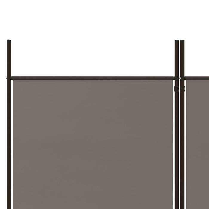 Paravent 4 panneaux 200x200 cm Anthracite - Jusqu'à -32%