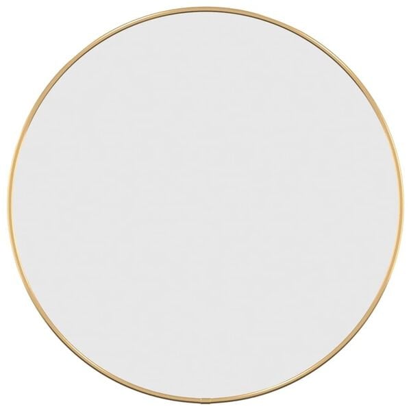 Miroir mural rond doré Ø50 cm - Jusqu'à 32% de remise