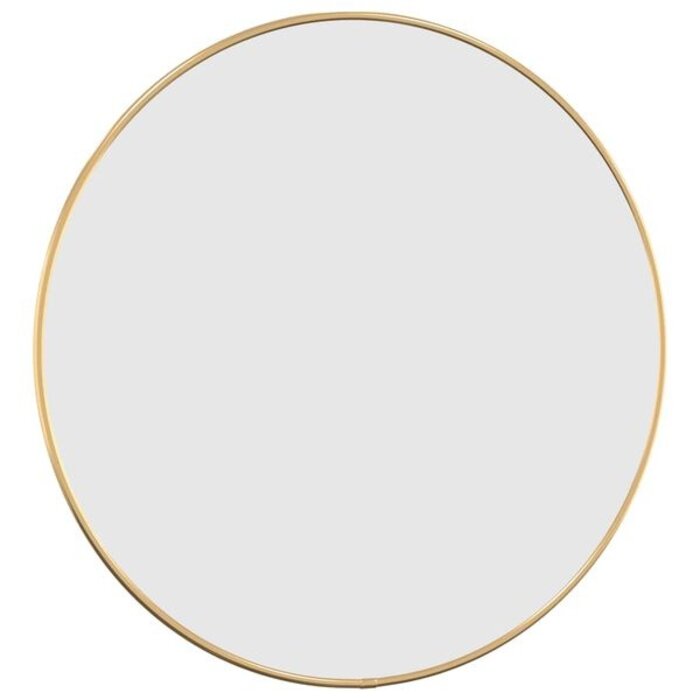 Miroir mural rond doré Ø50 cm - Jusqu'à 32% de remise