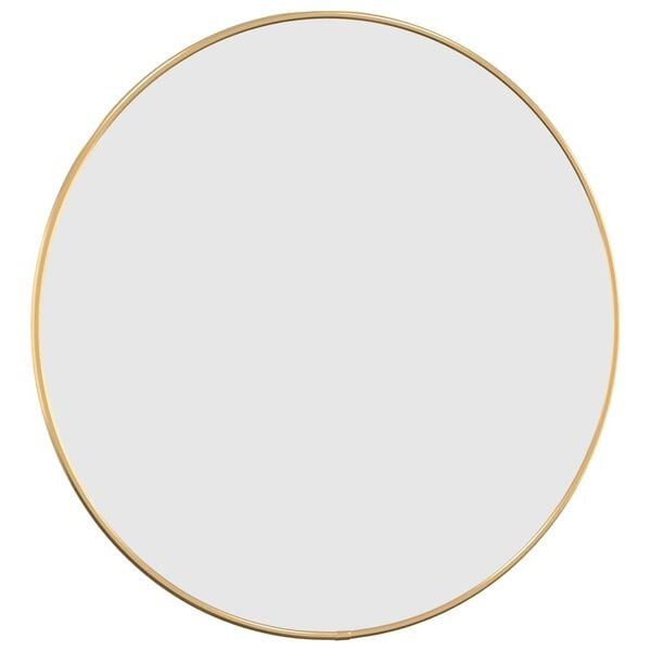 Miroir mural rond doré Ø50 cm - Jusqu'à 32% de remise