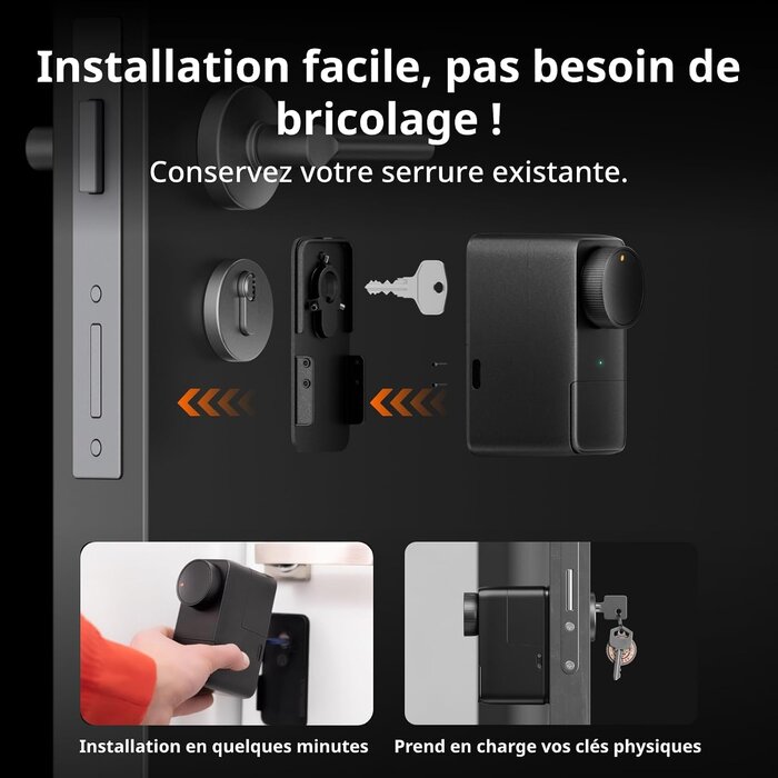 Serrure Intelligente Connectée - Jusqu'à 35% de réduction