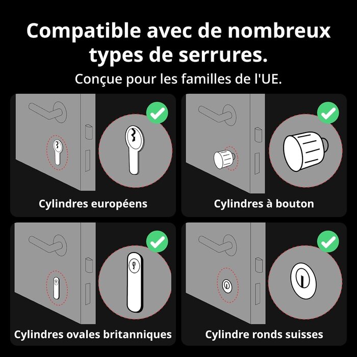 Serrure Intelligente Connectée - Jusqu'à 35% de réduction