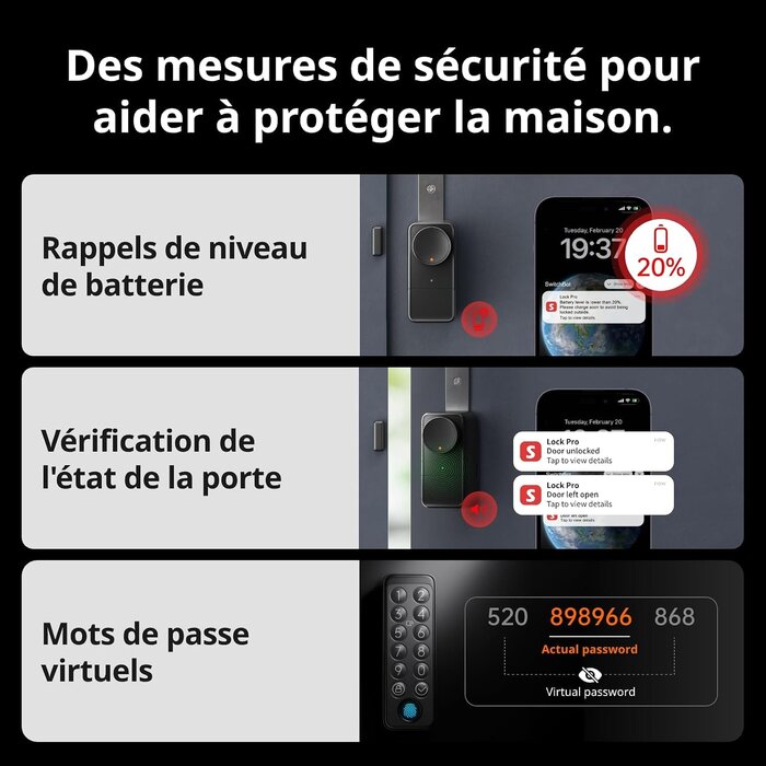 Serrure Intelligente Connectée - Jusqu'à 35% de réduction