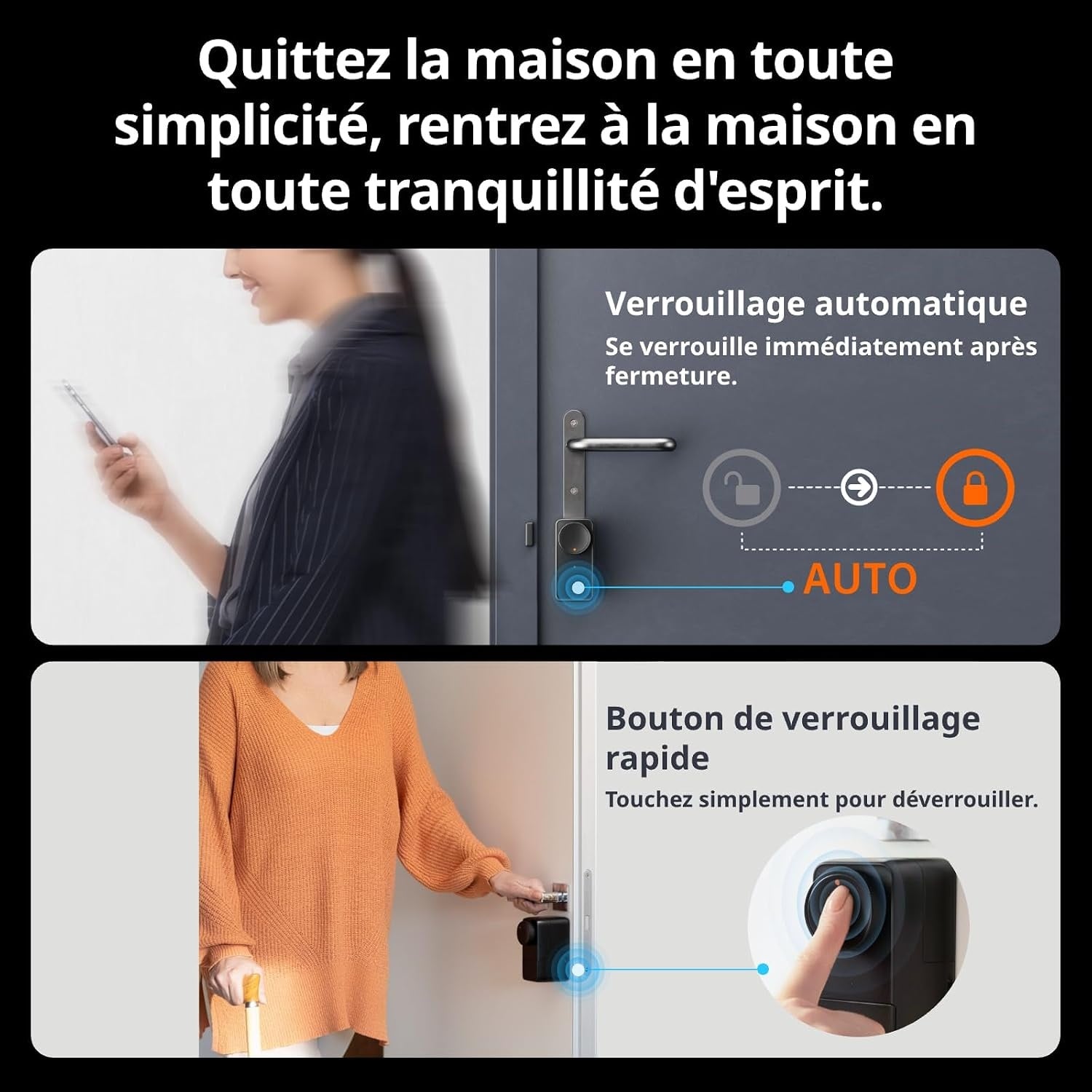 Serrure Intelligente Connectée - Jusqu'à 35% de réduction