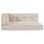 Lot de 3 coussins pour canapé palette crème - Jusqu'à -35%