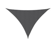 Vidaxl Voile d'ombrage triangulaire anthracite 2,5x2,5x3,5 m - 63% de remise