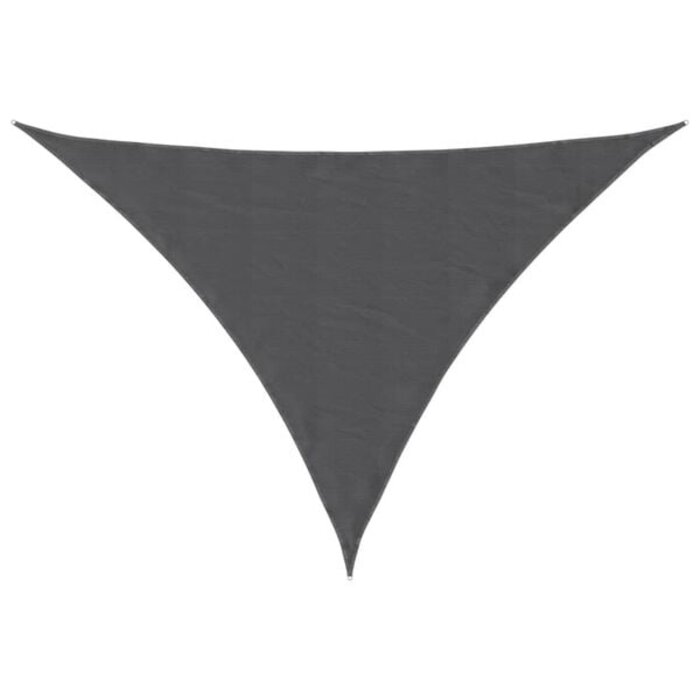 Voile d'ombrage triangulaire 2,5x2,5x3,5m Anthracite - Jusqu'à -32%