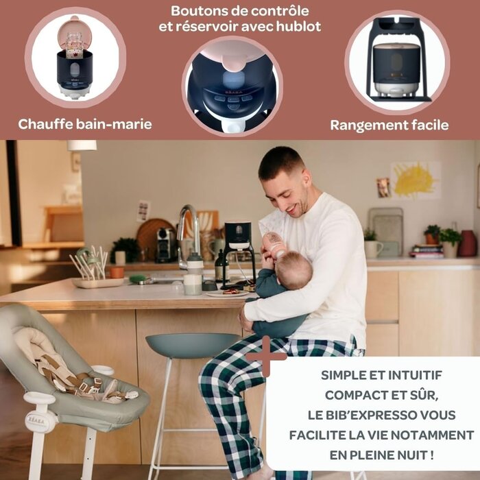 Préparateur de biberons ultra-rapide - Jusqu'à 34% de réduction