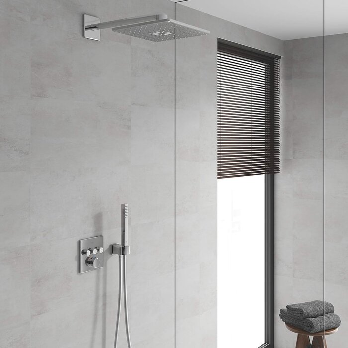 Mitigeur douche encastrable SmartControl carré - Jusqu'à 30% de remise