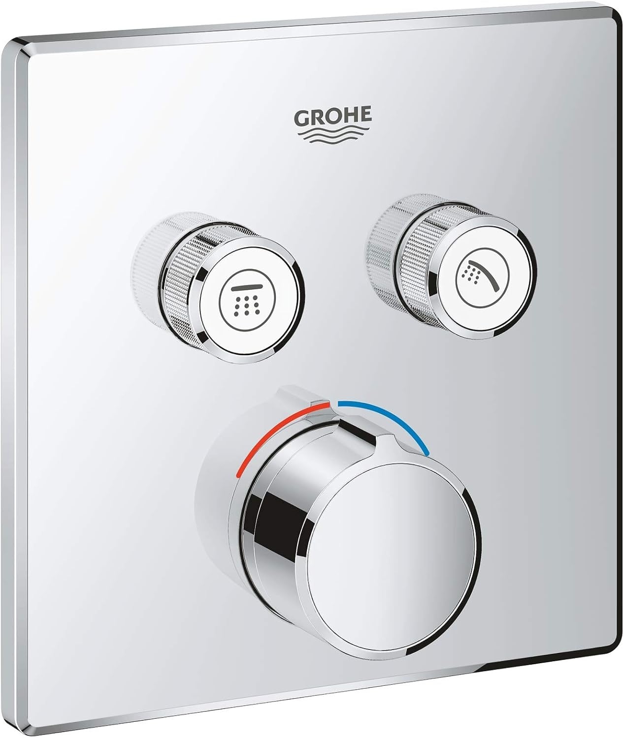 Mitigeur douche encastrable SmartControl carré - Jusqu'à 30% de remise