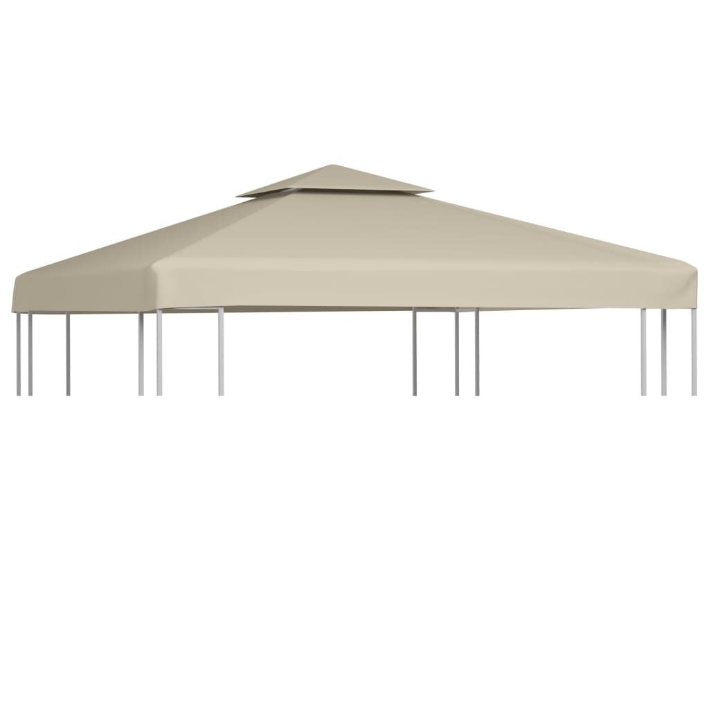 Vidaxl Toile de tonnelle 3x3 m beige - 310 g/m² - 49% de remise
