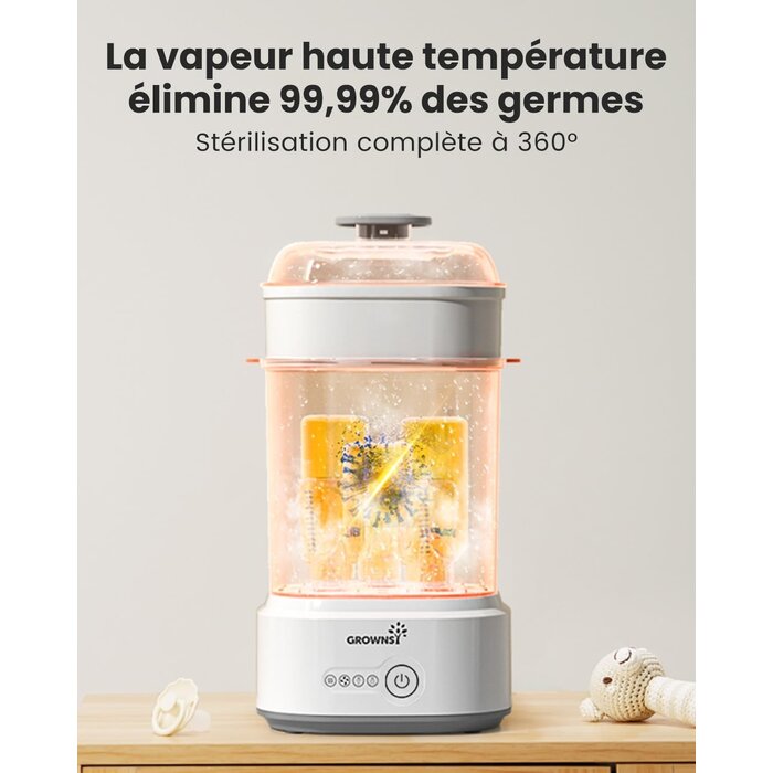 Stérilisateur et sèche-biberons 5-en-1 - Jusqu'à 34% de remise