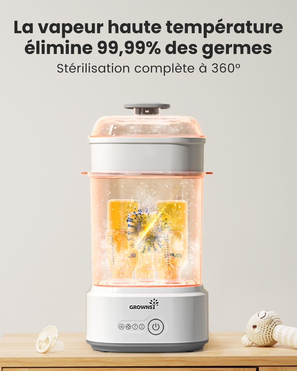 Stérilisateur et sèche-biberons 5-en-1 - Jusqu'à 34% de remise