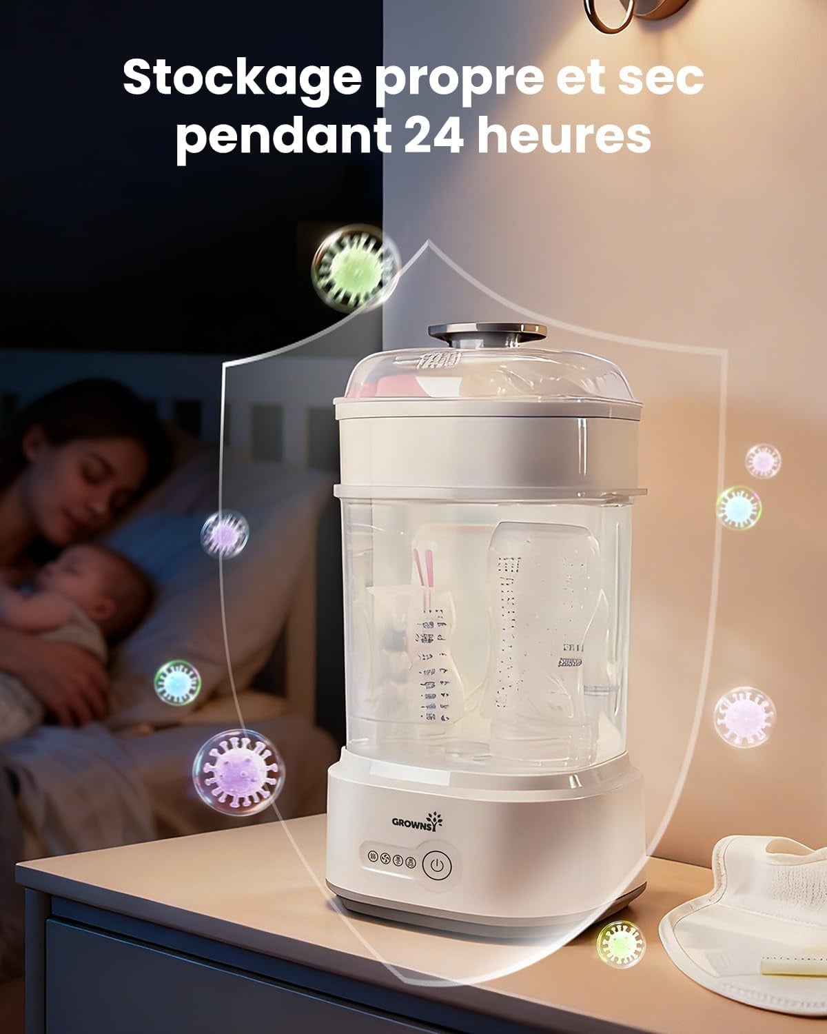 Stérilisateur et sèche-biberons 5-en-1 - Jusqu'à 34% de remise