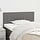 Tête de lit en tissu gris foncé 100cm - Jusqu'à -33% sur l'outlet