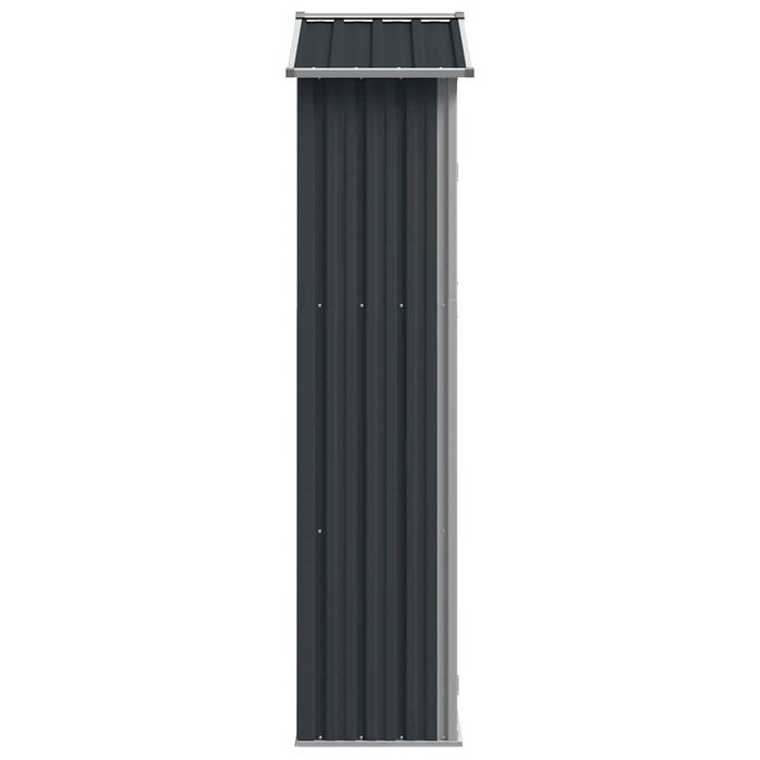 Vidaxl Abri de jardin en acier galvanisé gris - Jusqu'à 35% de réduction