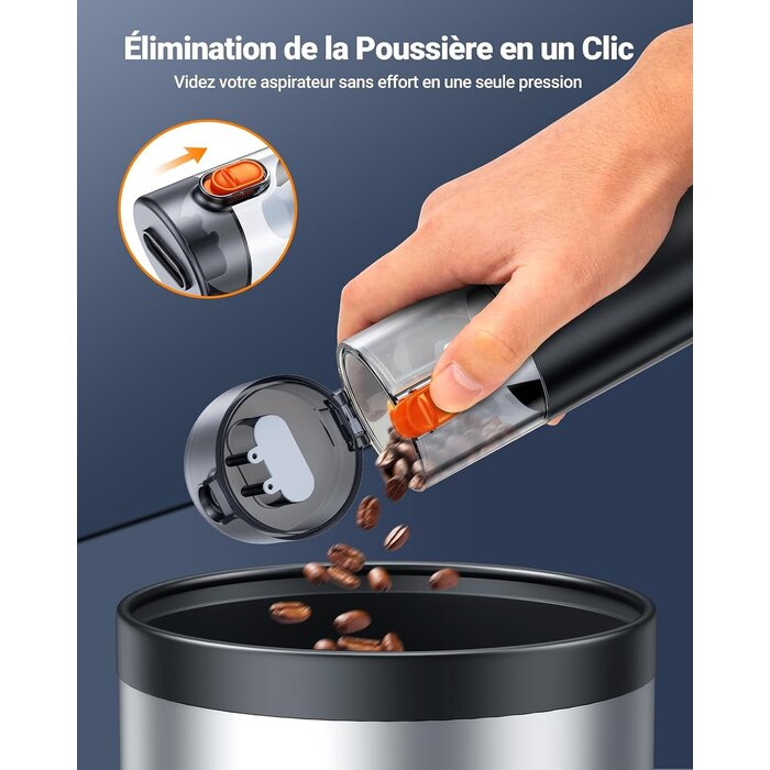 Aspirateur à main 4-en-1 sans fil 32000Pa - Jusqu'à -34% sur le prix
