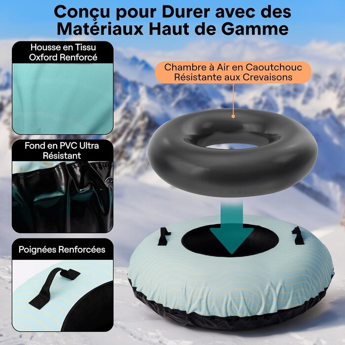 Bouée de neige XXL 122 cm - Jusqu'à -34% sur nos modèles outlet