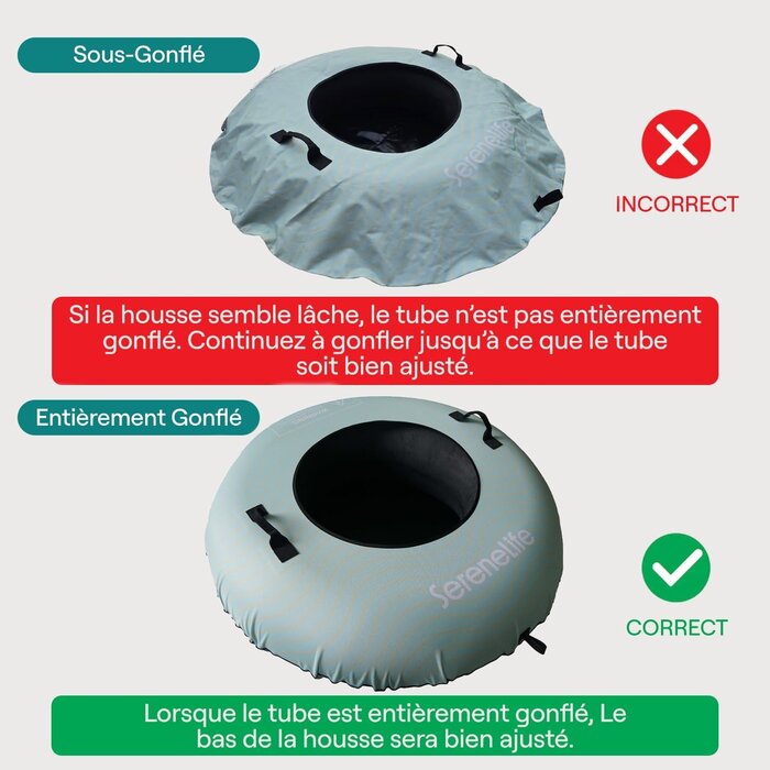 Bouée de neige XXL 122 cm - Jusqu'à -34% sur nos modèles outlet