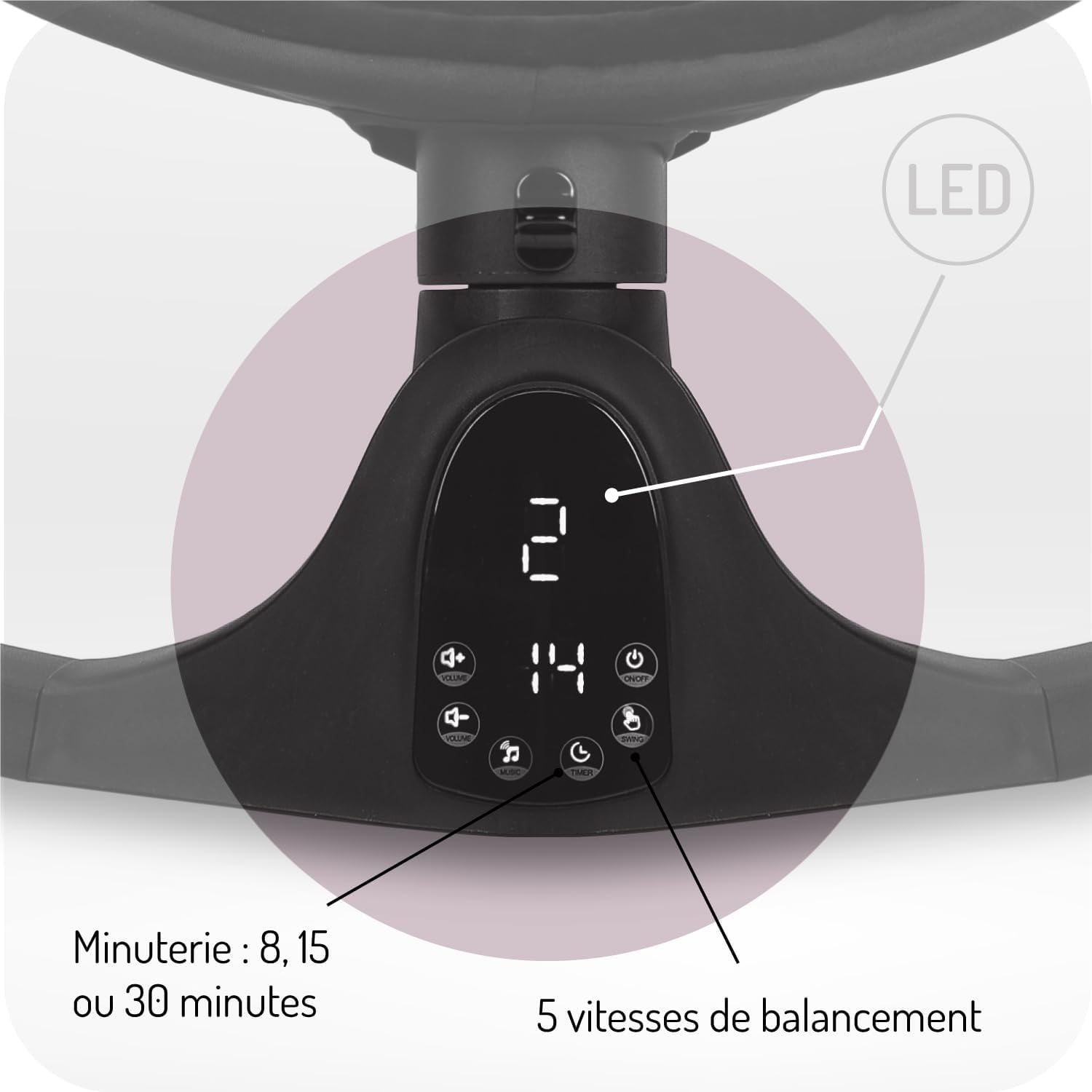 Balançoire électrique pour bébé - Jusqu'à -34% sur votre équipement