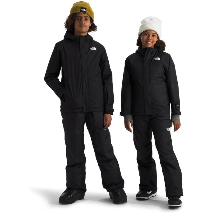 Veste de ski enfant noire (10-12 ans) - Imperméable - Jusqu'à 35% de remise