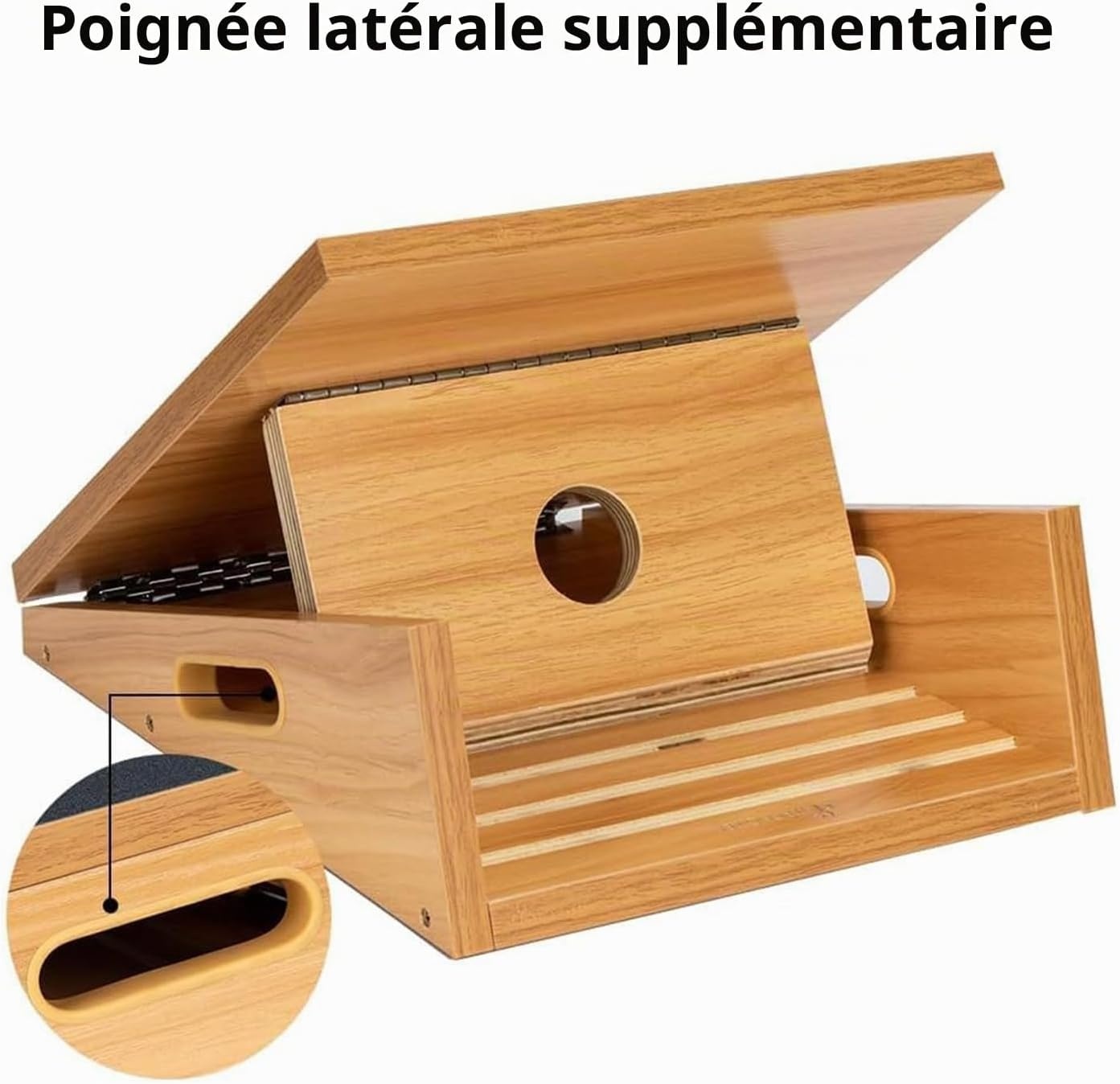 Planche inclinée d'étirement en bois - 5 positions - Jusqu'à 35% de remise