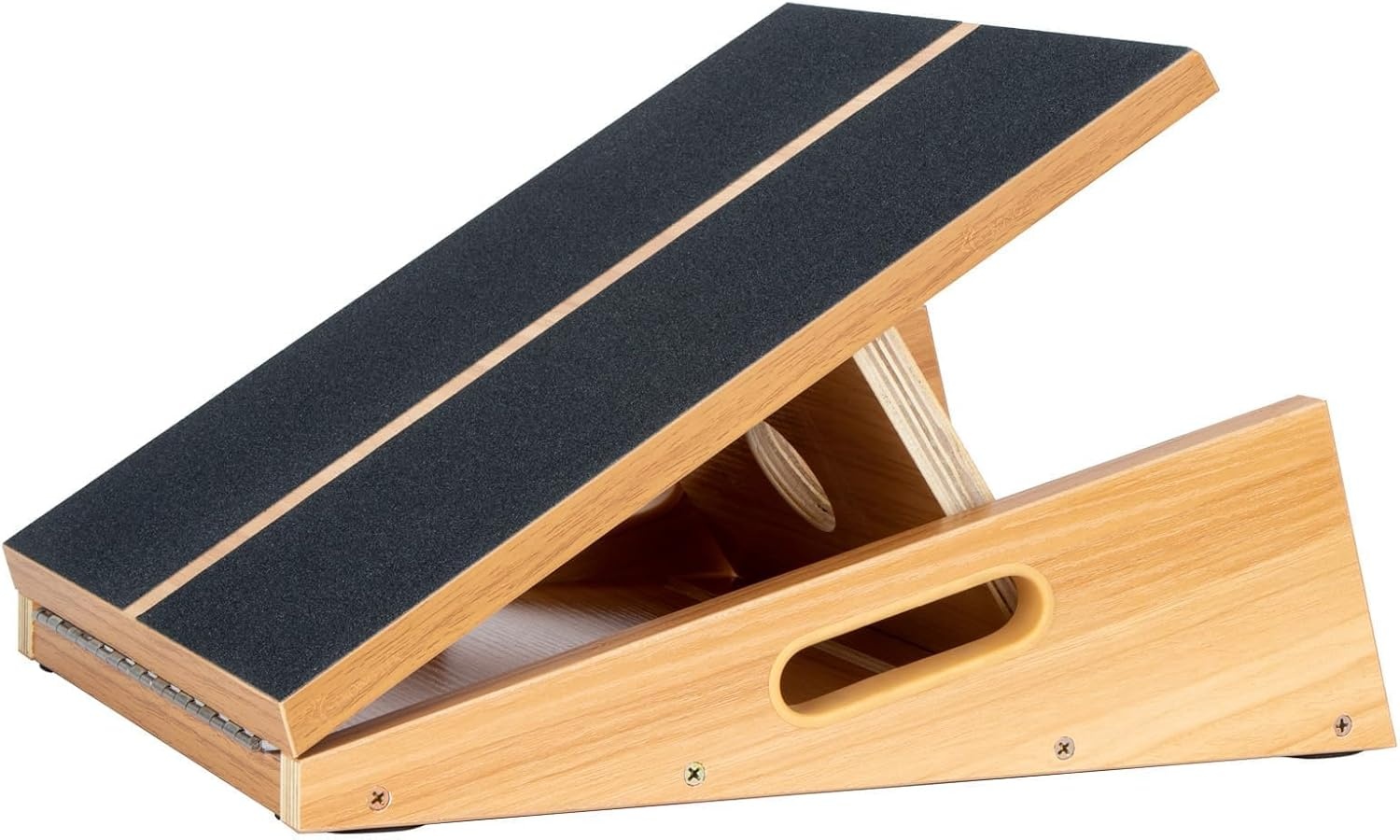 Planche inclinée d'étirement en bois - 5 positions - Jusqu'à 35% de remise