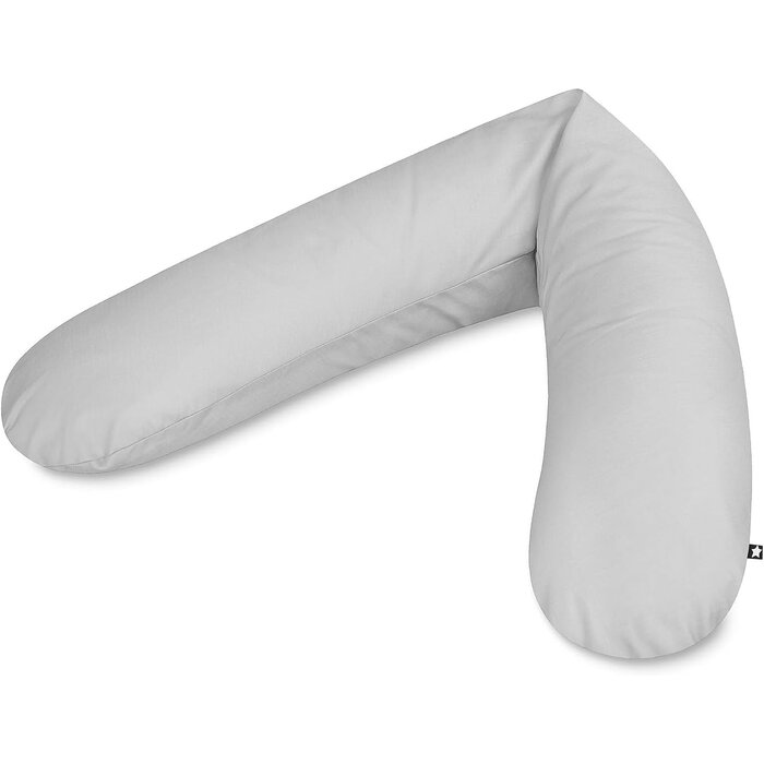 Coussin d'allaitement 180 cm Taupe - Confort grossesse - Jusqu'à 28% de remise