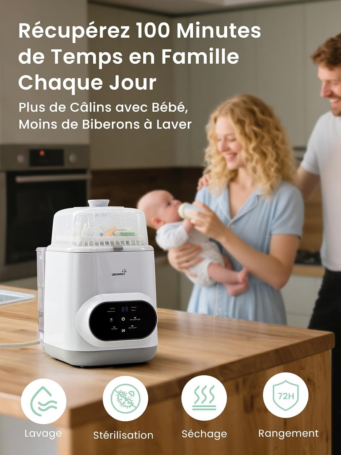 Lave-biberon automatique multifonction - Jusqu'à 35% de remise