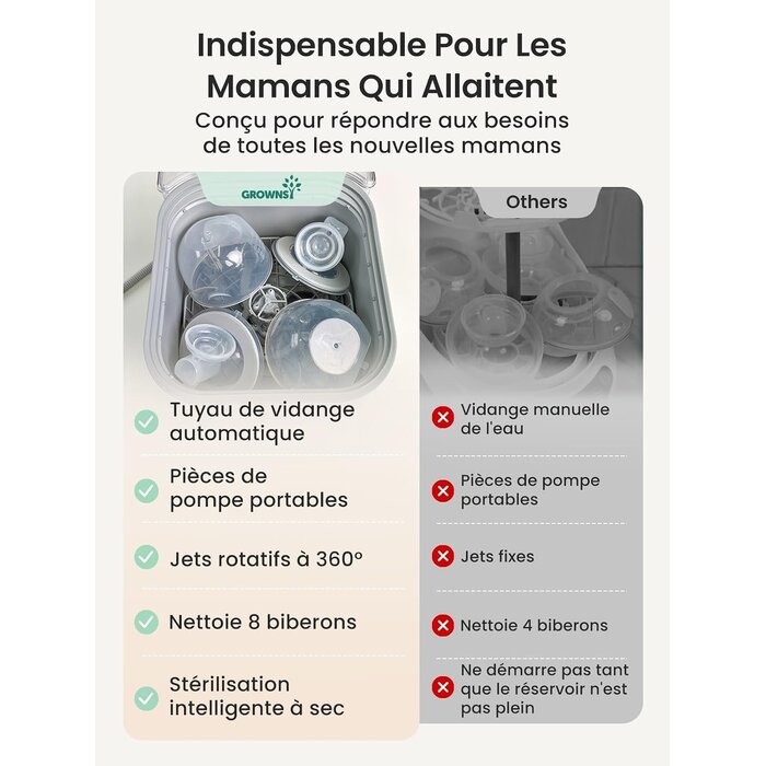 Lave-biberon automatique multifonction - Jusqu'à 35% de remise