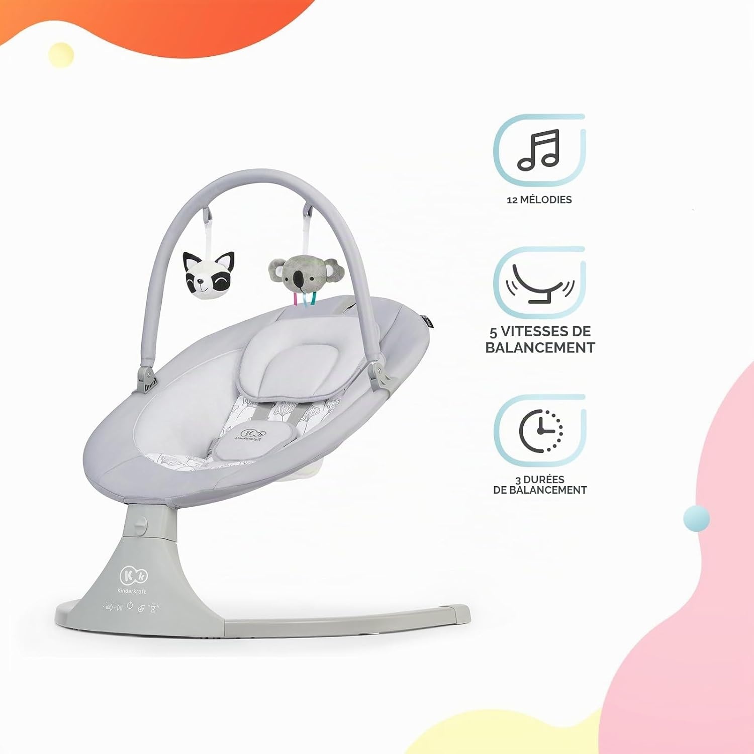 Balançoire électrique pour bébé - Jusqu'à 34% de remise
