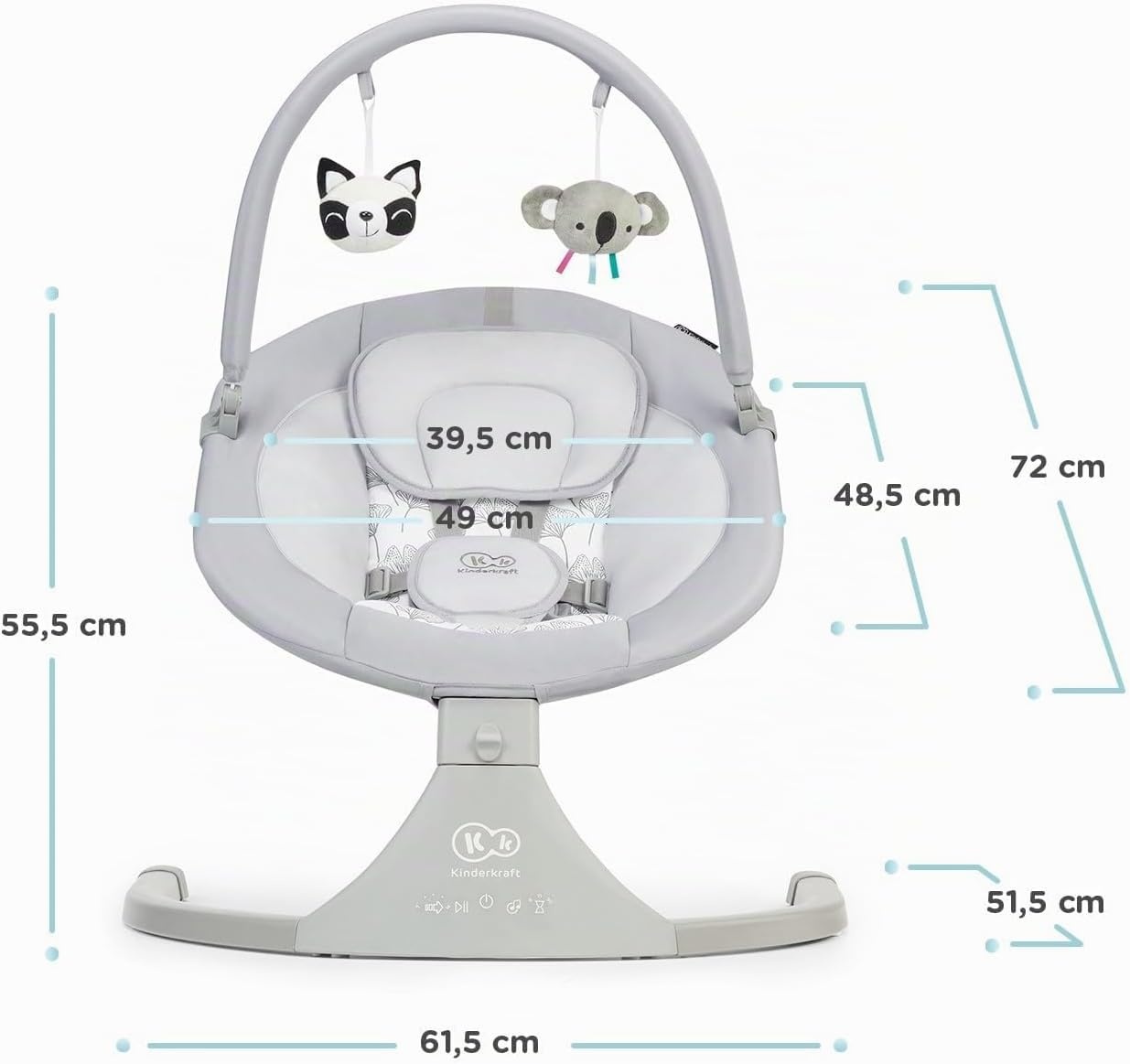 Balançoire électrique pour bébé - Jusqu'à 34% de remise
