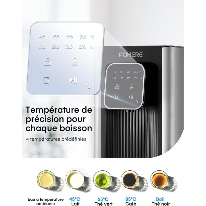 Distributeur d'eau chaude 2,5L 2600W - Jusqu'à 34% de remise