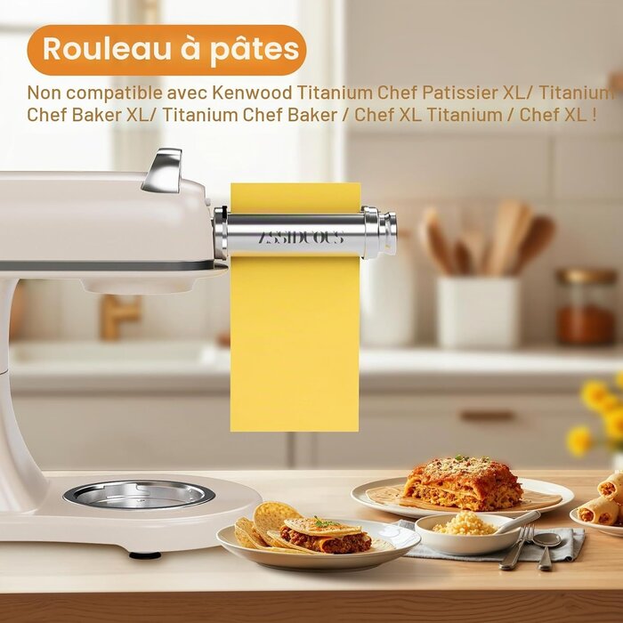Accessoire 3-en-1 pour pâtes fraîches - Jusqu'à 34 % de réduction