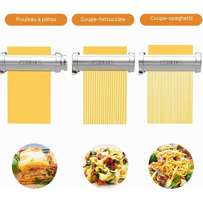Accessoire 3-en-1 pour pâtes fraîches - Jusqu'à 34 % de réduction