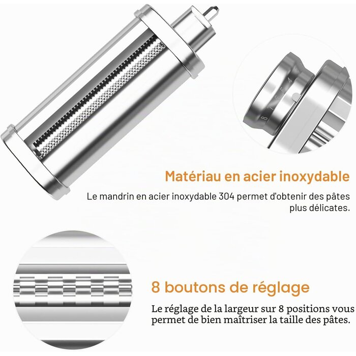 Accessoire 3-en-1 pour pâtes fraîches - Jusqu'à 34 % de réduction
