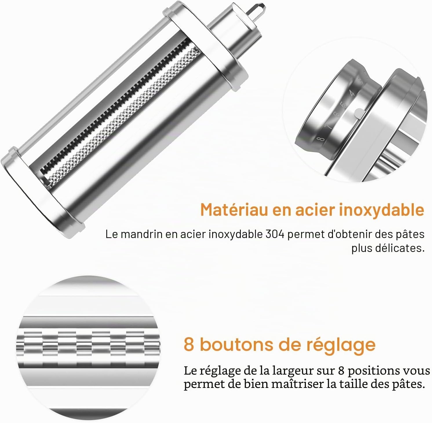 Accessoire 3-en-1 pour pâtes fraîches - Jusqu'à 34 % de réduction