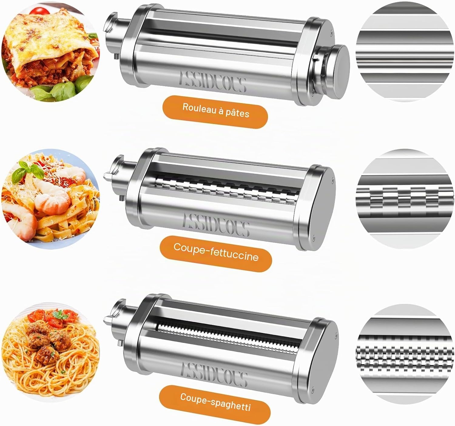 Accessoire 3-en-1 pour pâtes fraîches - Jusqu'à 34 % de réduction
