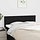 Lot de 2 têtes de lit tissu noir réglables - Jusqu'à 33 % de réduction